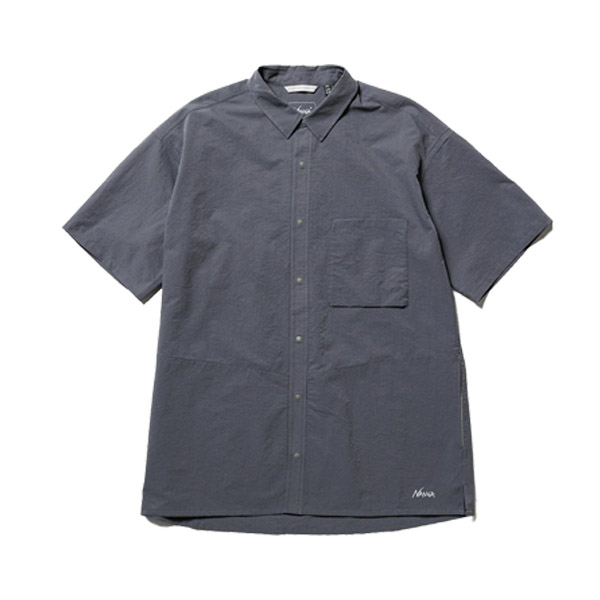 ナンガ NANGA AIR CLOTH COMFY S S SHIRT エアクロスコンフィー半袖シャツ メンズ  [AA]