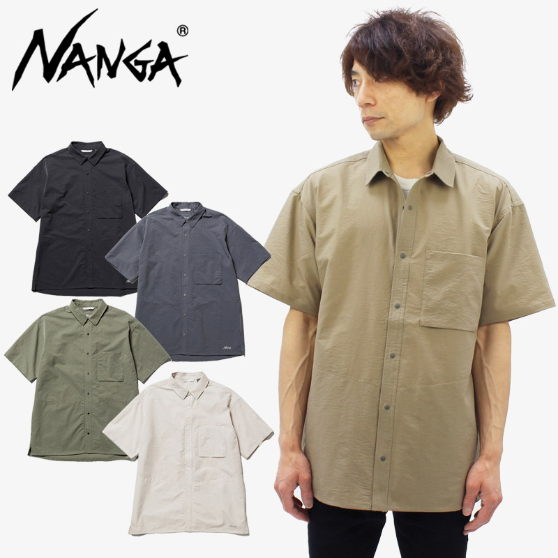 ナンガ NANGA AIR CLOTH COMFY S S SHIRT エアクロスコンフィー半袖シャツ メンズ [AA] :n12f:Neo  Globe Yahoo!店 - 通販 - Yahoo!ショッピング