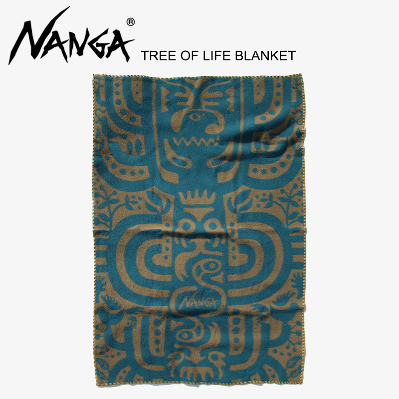 ナンガ NANGA TREE OF LIFE BLANKET ツリーオブライフブランケット 毛布 ひざ掛け ハーフケット [BB] :n1t0:Neo  Globe Yahoo!店 - 通販 - Yahoo!ショッピング