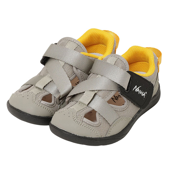 ナンガ × イフミープラス キッズ サンダル 男の子 女の子 NANGA×IFME+ キネティックウォーターサンダル N2502-8T320Zの画像