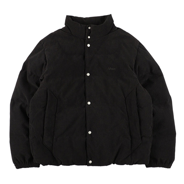 新品 25AW NANGA ナンガ コーデュロイダウンジャケット M ブラック NANGA ナンガ コーデュロイ ダウンジャケット CORDUROY DOWN JACKET メンズ