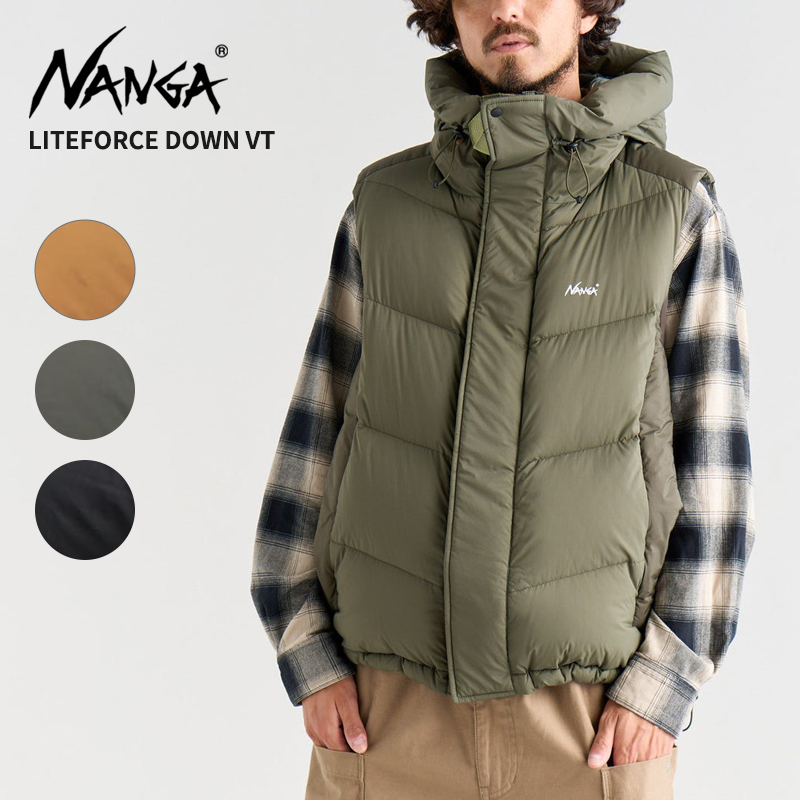NANGA（ナンガ） メンズ ダウンジャケット ライトフォース ダウン