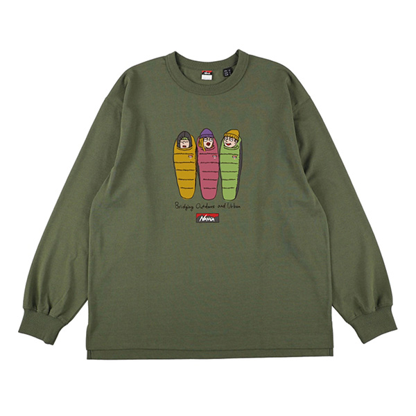 NANGA（ナンガ） Tシャツ メンズ 長袖Tシャツ レディース エコ