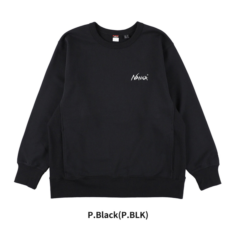 ナンガ スウェット トレーナー メンズ レディース NANGA エコハイブリッド スウェット クルーネック ECO HYBRID SWEAT/NT トップス ユニセックス N2530-1L065Z NANGA（ナンガ） スウェット トレーナー メンズ レディース エコ