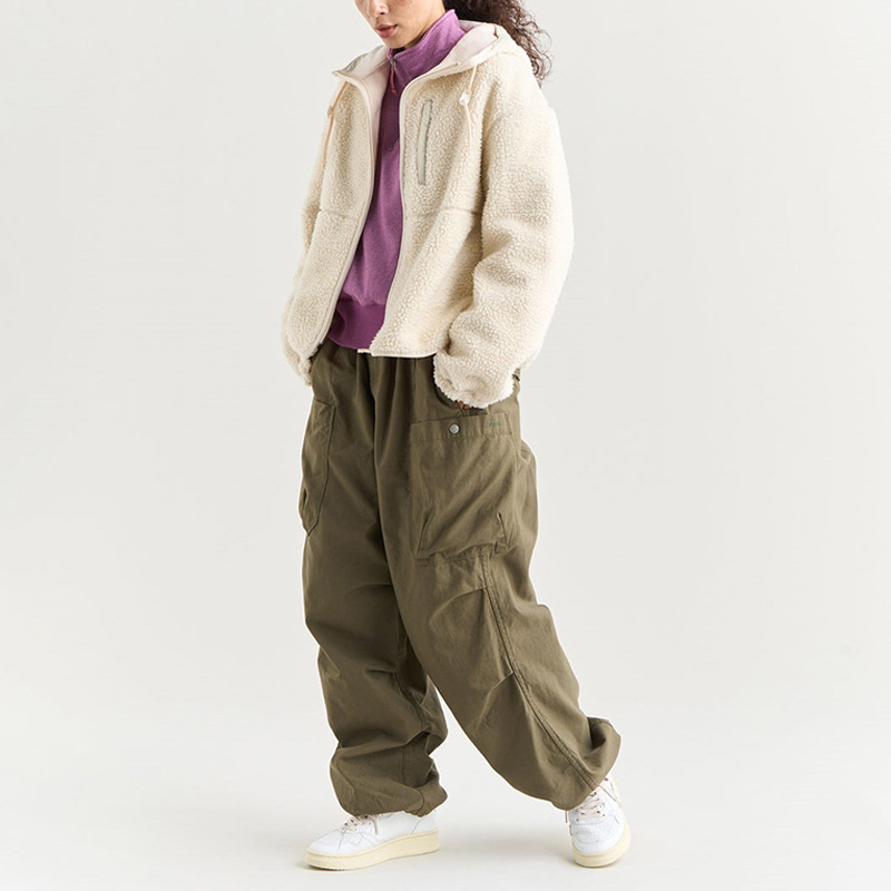 NANGA（ナンガ） レディース ボアジャケット ボア フリース フルジップ