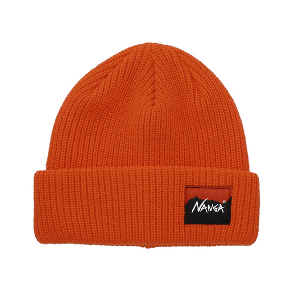 NANGA（ナンガ） メンズ ニットキャップ レディース ボックスロゴ