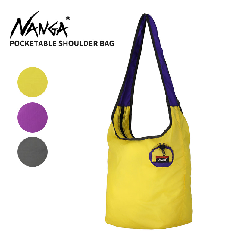 NANGA（ナンガ） エコバッグ ナイロンバッグ ポケッタブル ショルダー