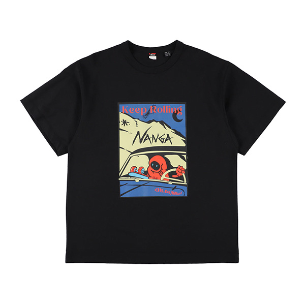 NANGA（ナンガ） ユニセックス 半袖Tシャツ エコハイブリッド キープ