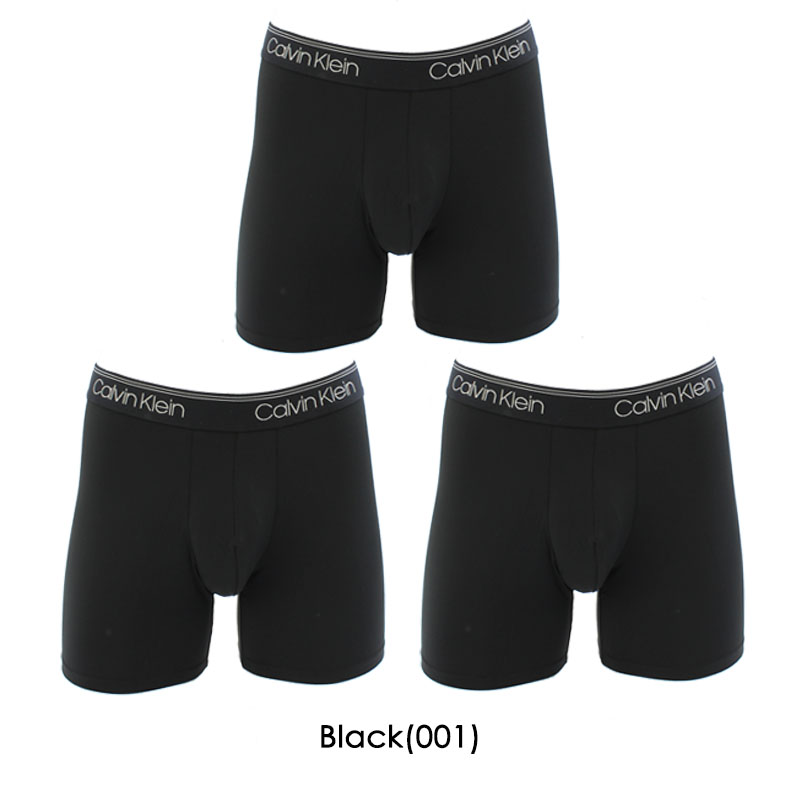 【Mサイズ】カルバンクライン ボクサーブリーフ ブラック 3枚組 NB1770 Calvin Klein Underwear 【並行輸入】カルバンクライン Calvin Klein 3