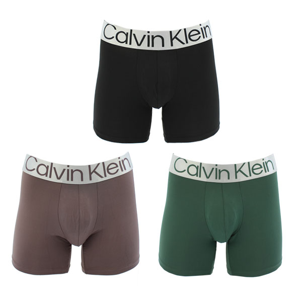カルバンクライン Calvin Klein 3枚組 スティール マイクロ ボクサーブリーフ  3枚セット アンダーウェア メンズ 男性下着｜neo｜02
