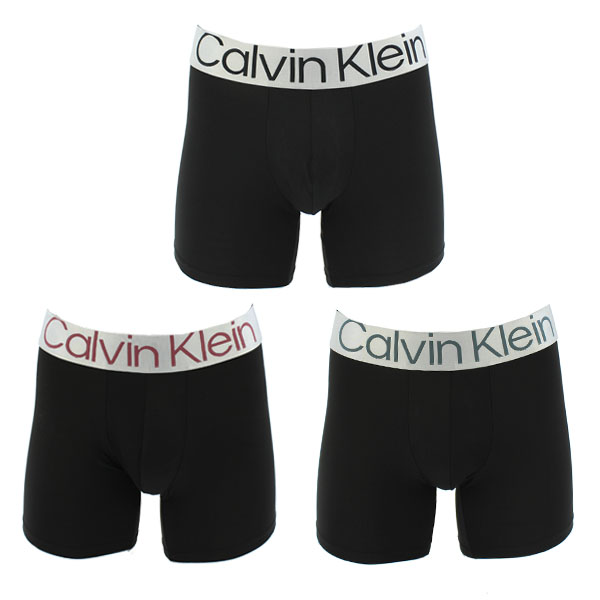 カルバンクライン Calvin Klein 3枚組 スティール マイクロ ボクサーブリーフ  3枚セット アンダーウェア メンズ 男性下着｜neo｜03