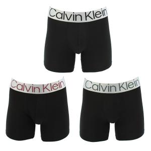 カルバンクライン Calvin Klein 3枚組 スティール マイクロ ボクサーブリーフ  3枚セ...