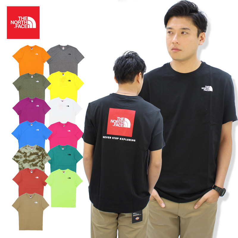 THE NORTH FACE ザ・ノースフェイス Tシャツ MenS/S S Red Box