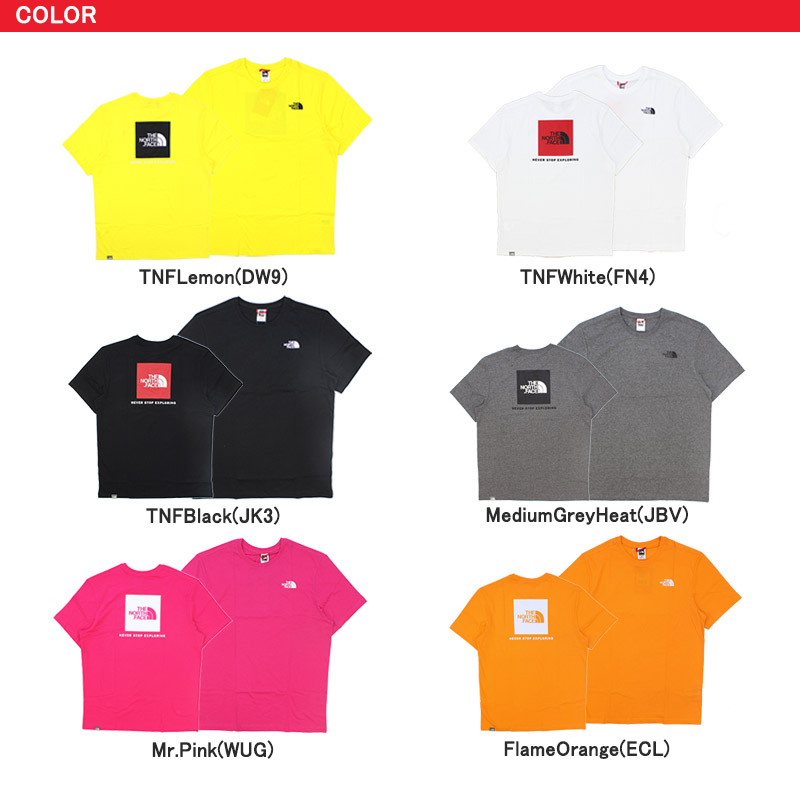 ザ・ノースフェイス THE NORTH FACE Mens S/S Red Box Tee メンズ 半袖