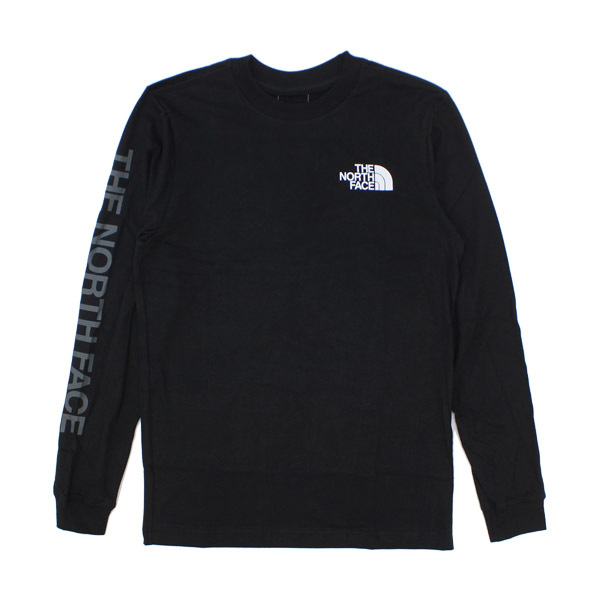 ザ・ノースフェイス(THE NORTH FACE) Mens L/S TNF Sleeve Hit Tee