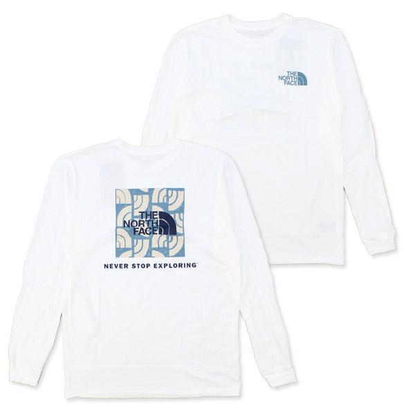 ザ・ノースフェイス Tシャツ THE NORTH FACE Mens L/S Box NSE Tee メンズ 長袖 カットソー nf0a4762 | THE NORTH FACE | 11