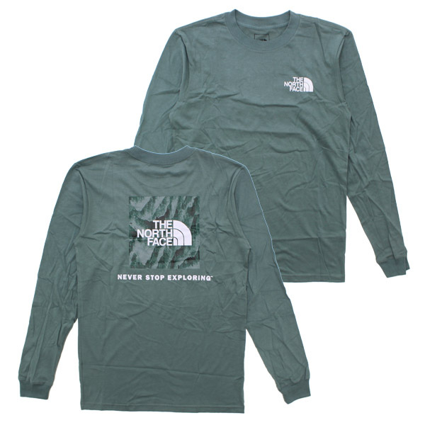 ザ・ノースフェイス Tシャツ THE NORTH FACE Mens L/S Box NSE Tee メンズ 長袖 カットソー nf0a4762 | THE NORTH FACE | 05
