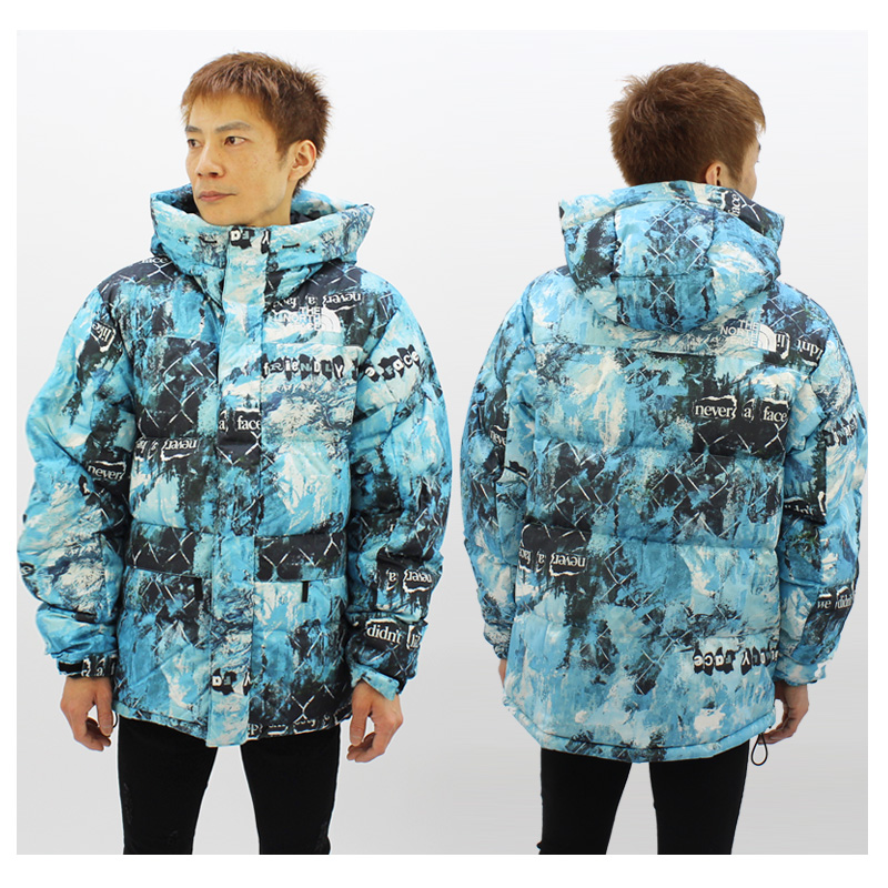 ザ・ノース フェイス THE NORTH FACE Mens Printed HMLYN Down Parka 