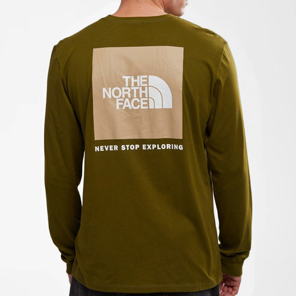 ザ・ノース フェイス THE NORTH FACE Men's Long-Sleeve Box NSE Tee