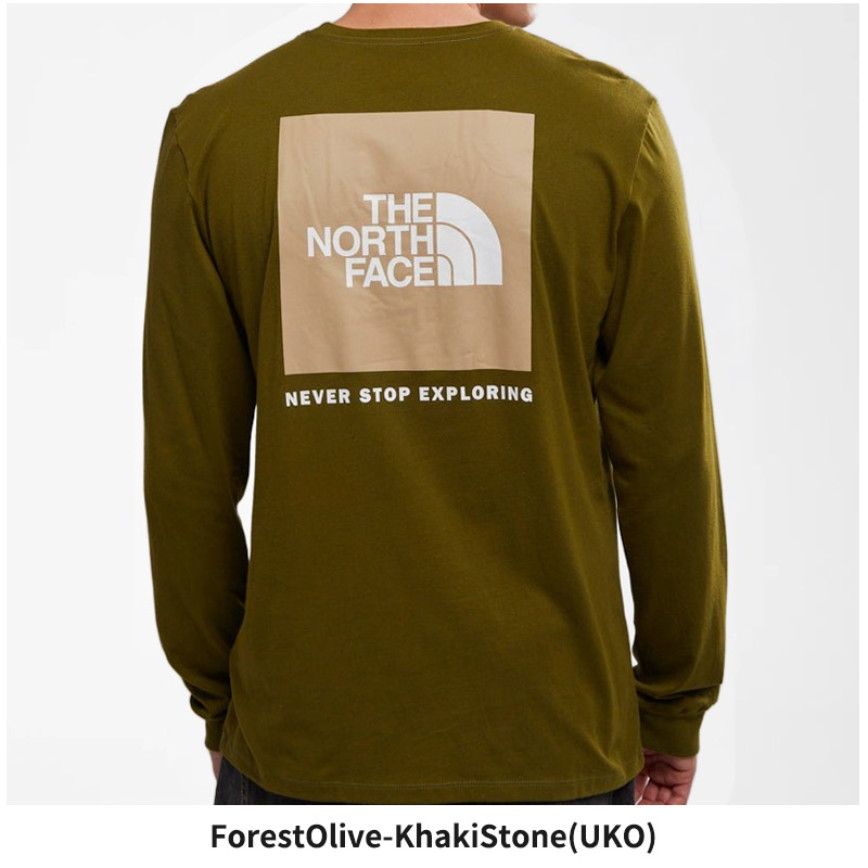 ザ・ノース フェイス THE NORTH FACE Men's Long-Sleeve Box NSE Tee