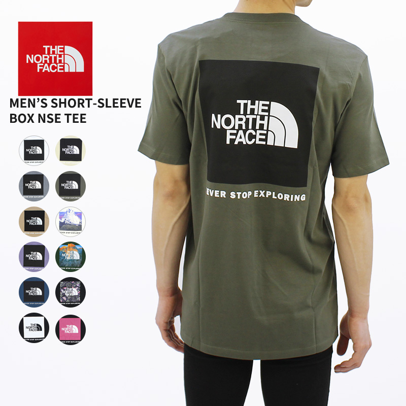 ザ・ノースフェイス(THE NORTH FACE) Men's Short-Sleeve Box NSE Tee
