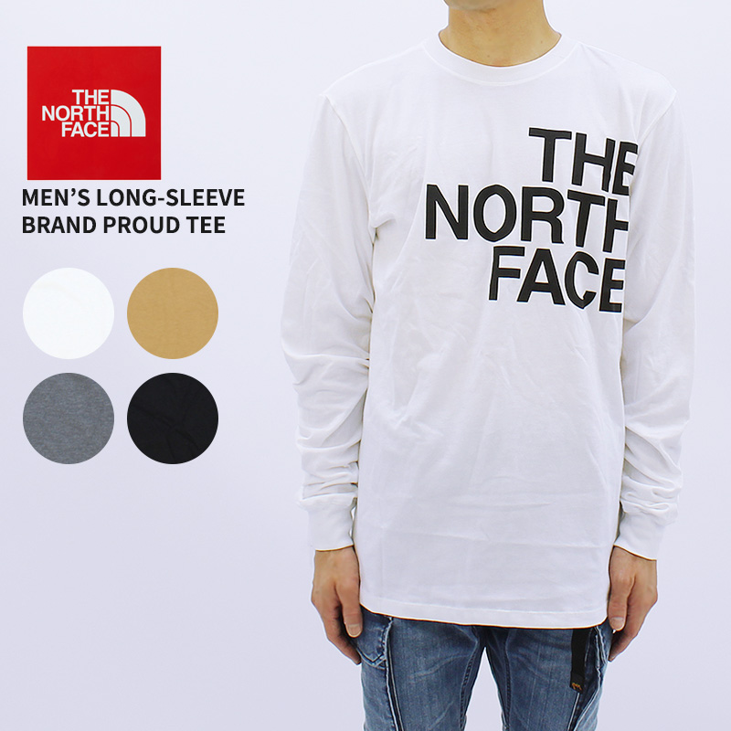 ザ・ノース フェイス THE NORTH FACE Men's Long-Sleeve Brand Proud