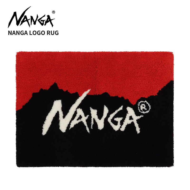 NANGA（ナンガ） ラグマット 玄関マット ロゴ ラグ NANGA LOGO RUG