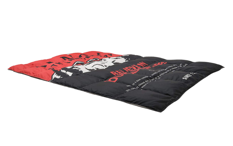 30TH ANNIVERSARY DOWN BLANKET【SINGLE】【RED/BLK