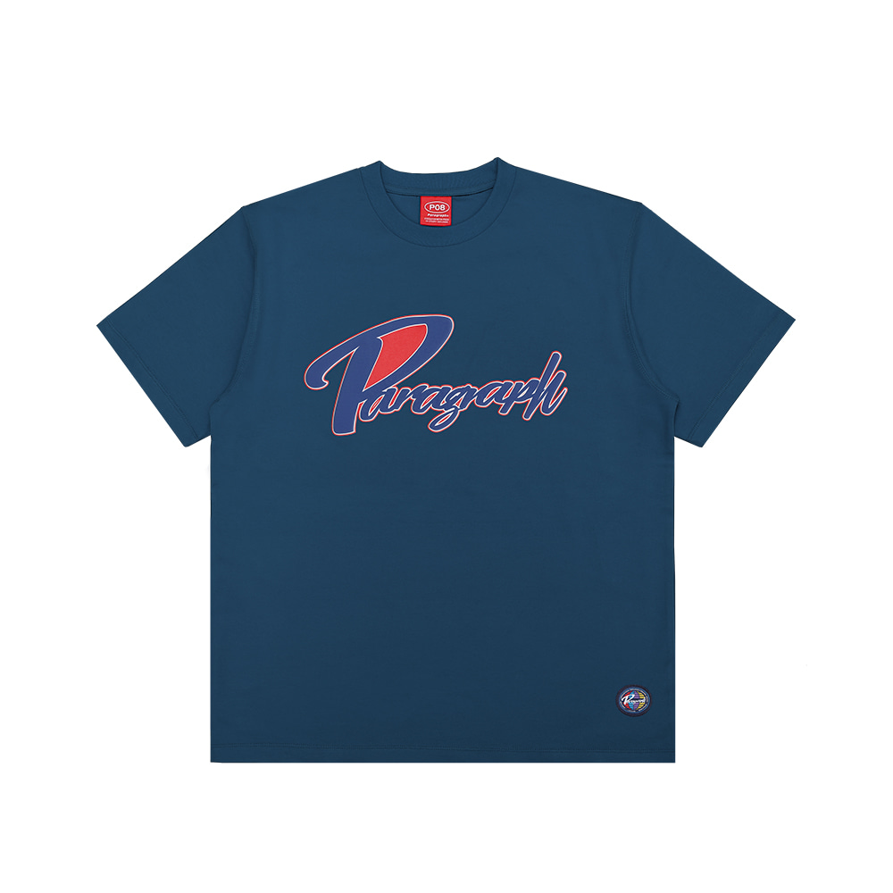 パラグラフ paragraph RED STROKE T-SHIRT NO.011/NO.11 ロゴ 半袖T