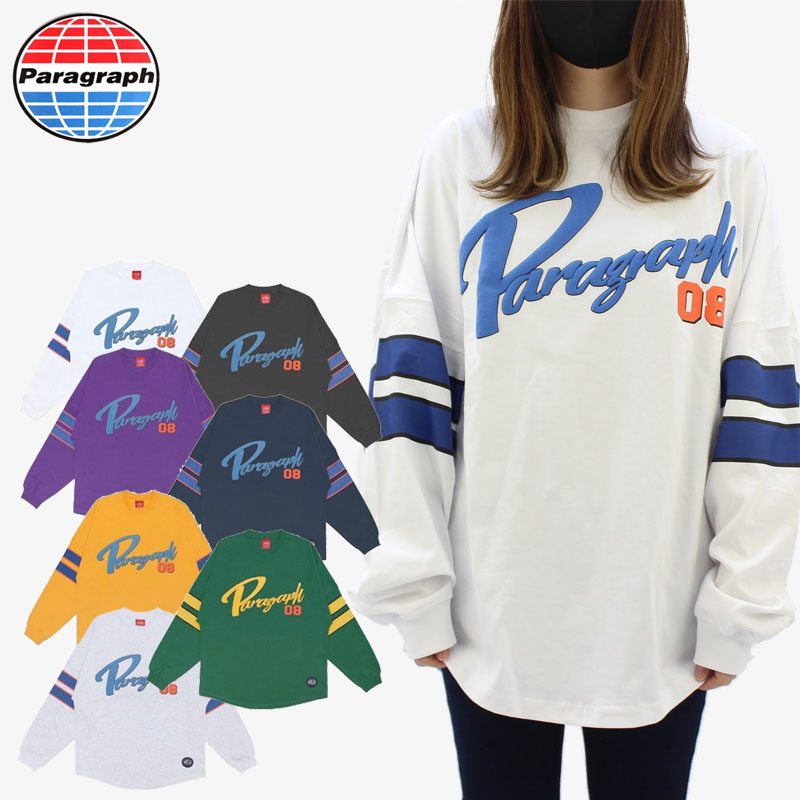 パラグラフ paragraph RUGBY TEAM LONG SLEEVE T-SHIRT NO.016/NO.16 ラグビーチーム ロングTシャツ  長袖 ロンT カットソー [AA] : no-016 : Neo Globe Yahoo!店 - 通販 - Yahoo!ショッピング