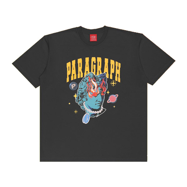 パラグラフ paragraph JULIAN T-SHIRT NO.034/NO.34 アートデザイン アーチロゴ Tシャツ 半袖 メンズ レディース カットソー  [AA]｜neo｜02