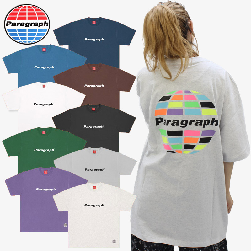 Paragraph 【並行輸入】パラグラフ paragraph 半袖Tシャツ NEON