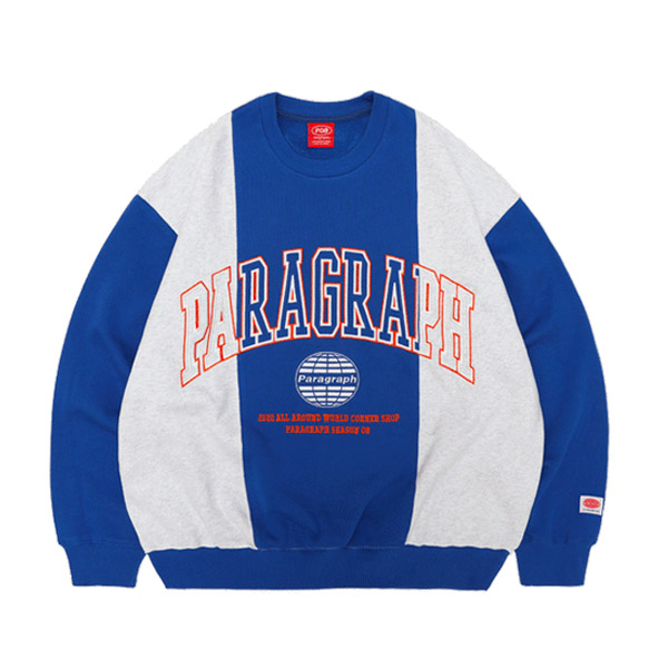 パラグラフ paragraph ALL STAR CREW SWEAT NO.08-021 クルー スウェット トレーナー メンズ レディース  カットソー[AA]