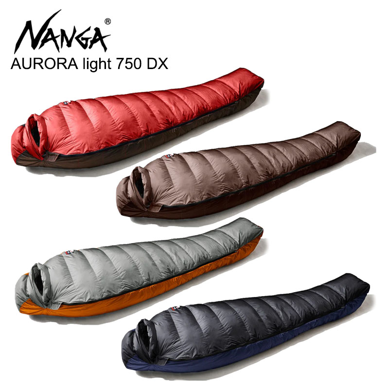 ナンガ NANGA AURORA light 750 DX オーロラライト 寝袋 ダウン