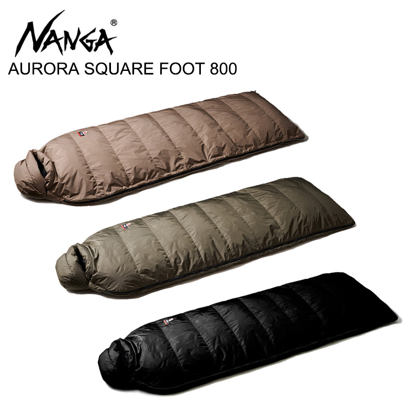 Nanga オーロラ スクエアフット 800 / Sleeping Bag 800 | full