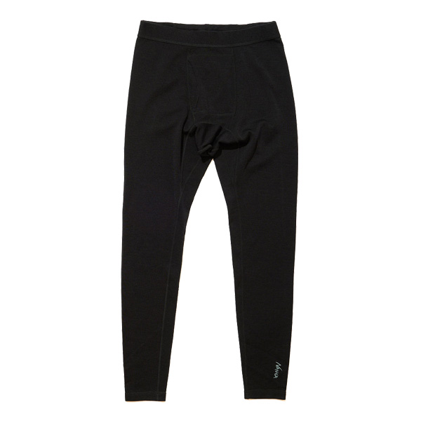 NANGA ナンガ MERINO WOOL BASE LAYER LEGGINGS BLK S NW2341-1J509 N1MlBKE5 [メリノウール ベースレイヤーレギンス] NANGA（ナンガ） MERINO WOOL BASE LAYER LEGGINGS メリノウールベース