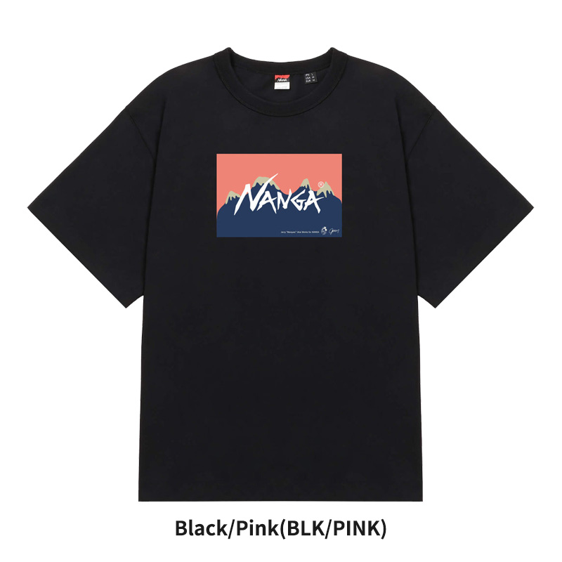 NANGA ナンガ×ジェリーウカイ 半袖Tシャツ 30周年