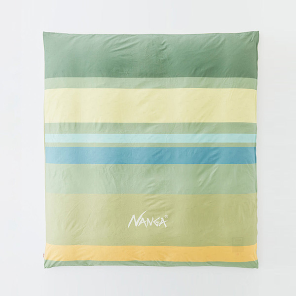 【未使用】NANGA 掛け布団カバー ダブル カラフルデザイン NANGA（ナンガ） NANGA DUVET COVER DOUBLE NANGA BORDERS D 掛け布団