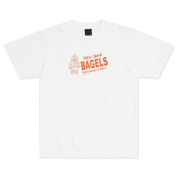 オンリー ニューヨーク Only Ny NY Bagels T-Shirt 半袖 Tシャツ 男性用 ...