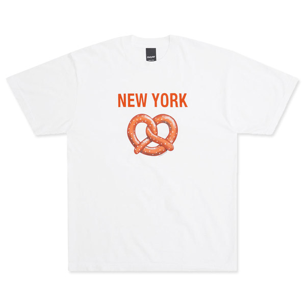 オンリー ニューヨーク Only Ny  NY Pretzel T-Shirt 半袖 Tシャツ 男性...