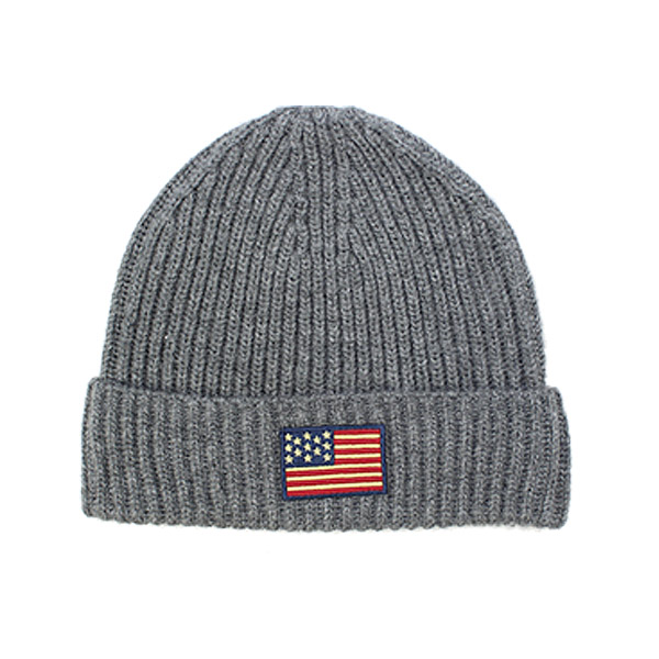 ラルフローレン Ralph Lauren American Flag Cuff Hat ニット帽 ニット 