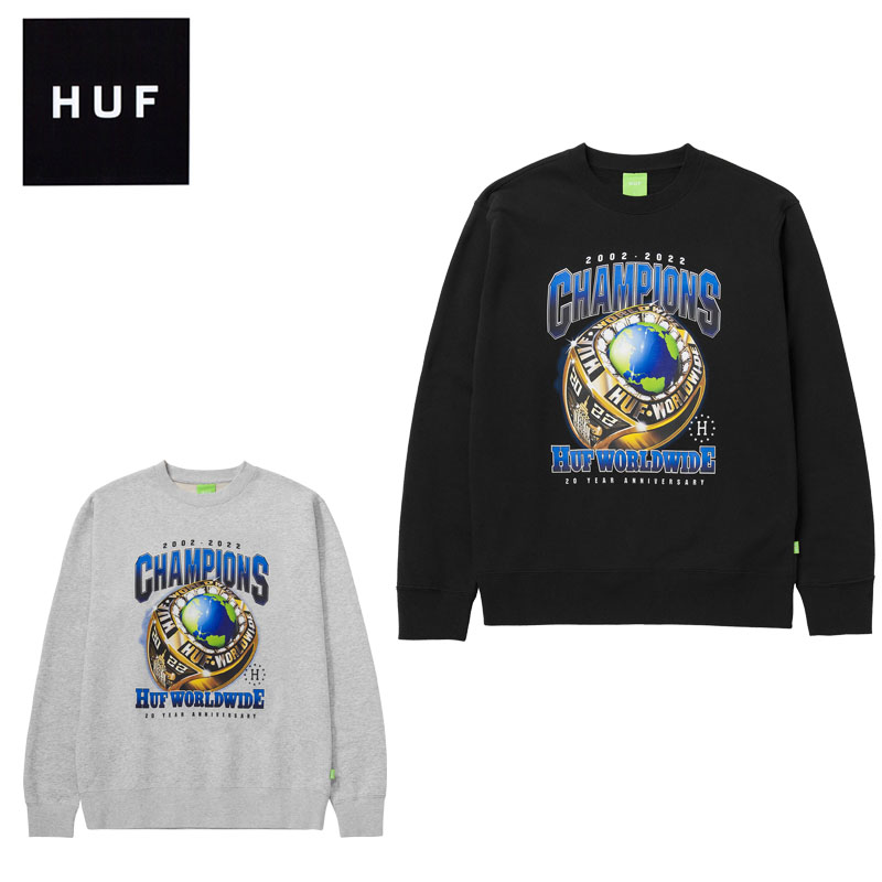 ハフ HUF CHAMPIONS CREWNECK クルーネック スウェット/トップス