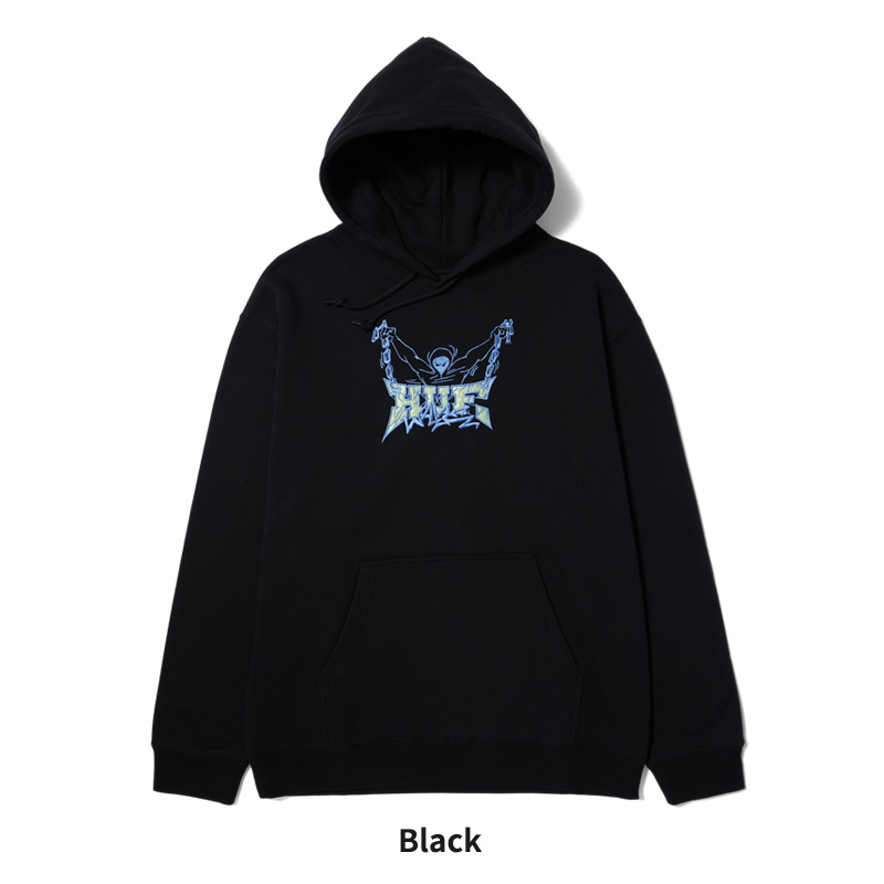 【Huf】ハフ バズキル プルオーバー フーディ トレーナー HUF ハフ パーカー メンズ PRODUCTIONS P／O HOODIE PF00686