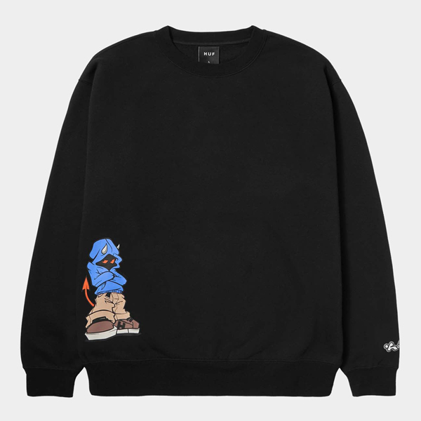 HUF（ハフ） 【並行輸入】ハフ HUF HELL RAZOR CREWNECK トップス