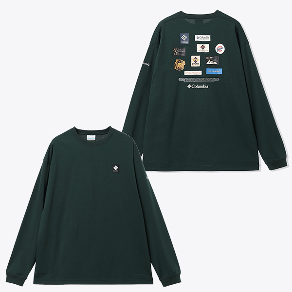 Columbia（コロンビア） 長袖Tシャツ ロンT Columbia スタックブルック