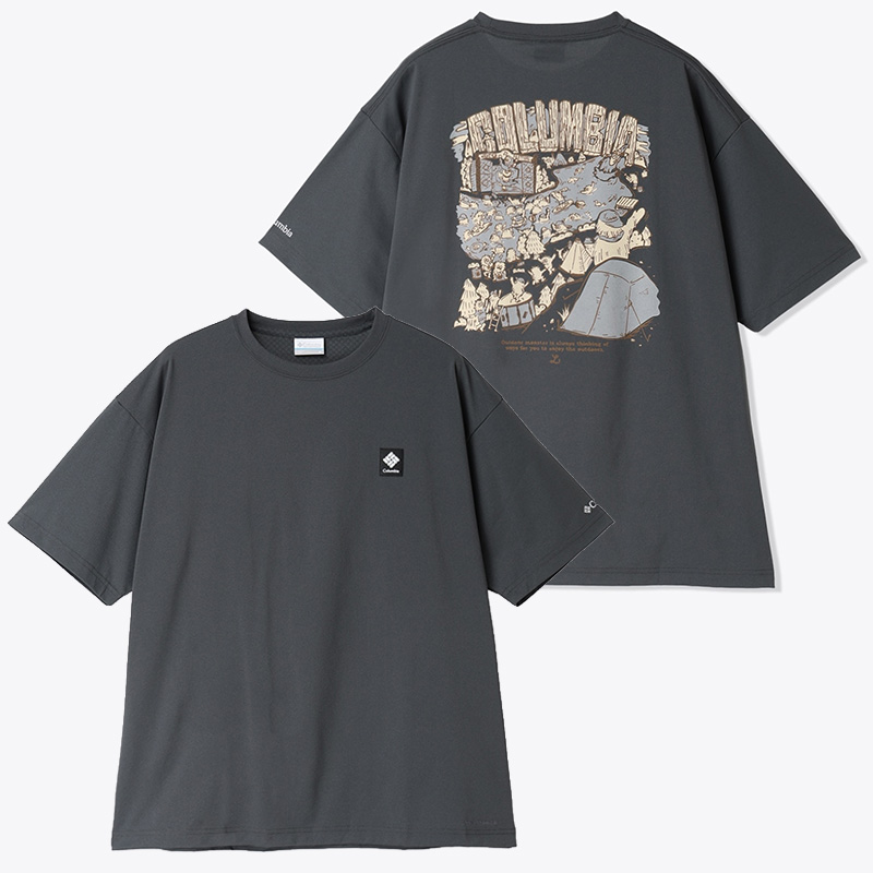 Columbia（コロンビア） メンズ 吸湿速乾 冷却機能 半袖Tシャツ ユニ