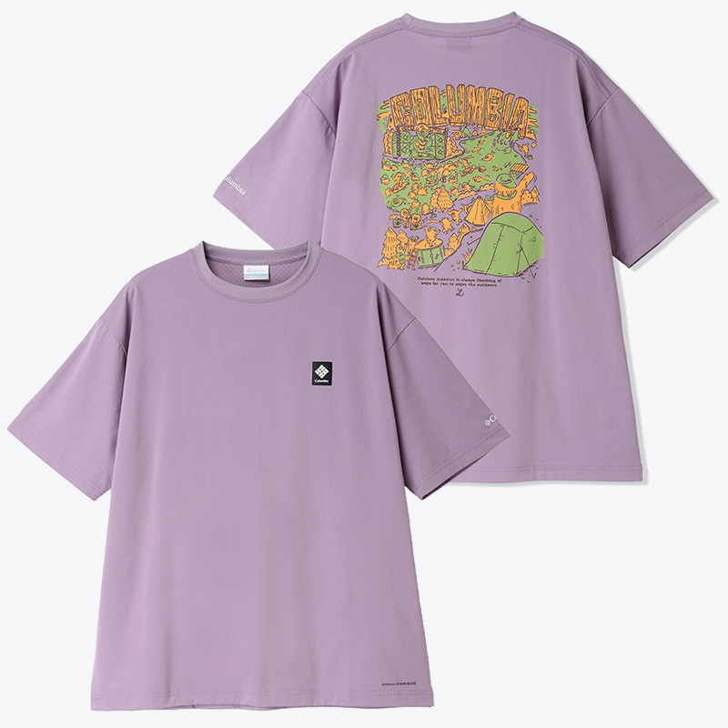 Columbia（コロンビア） メンズ 吸湿速乾 冷却機能 半袖Tシャツ ユニ