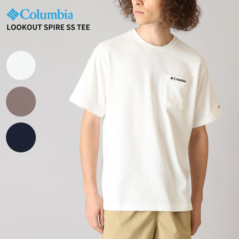Columbia（コロンビア） パイル地 半袖Tシャツ メンズ レディース