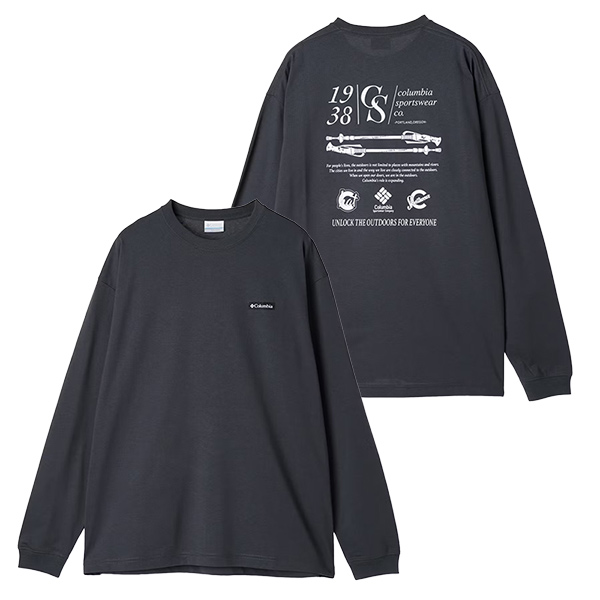 Columbia（コロンビア） 長袖Tシャツ ロンT Columbia スタックブルック