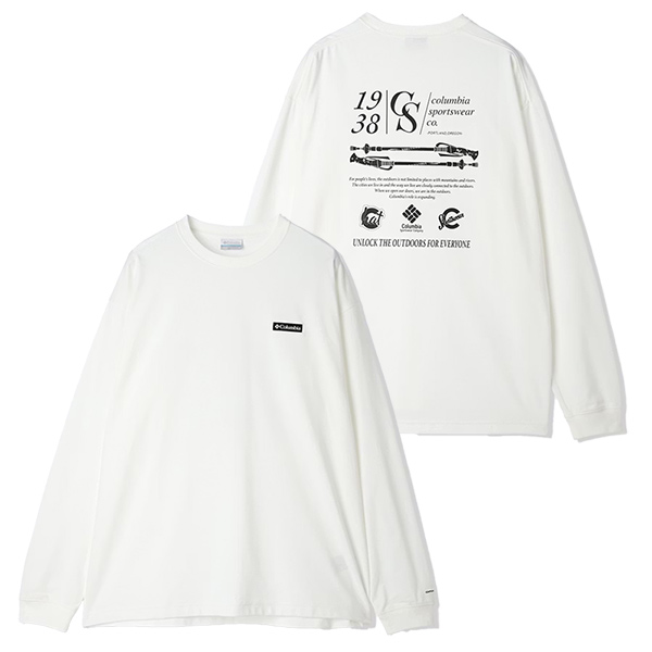 Columbia（コロンビア） 長袖Tシャツ ロンT Columbia スタックブルック